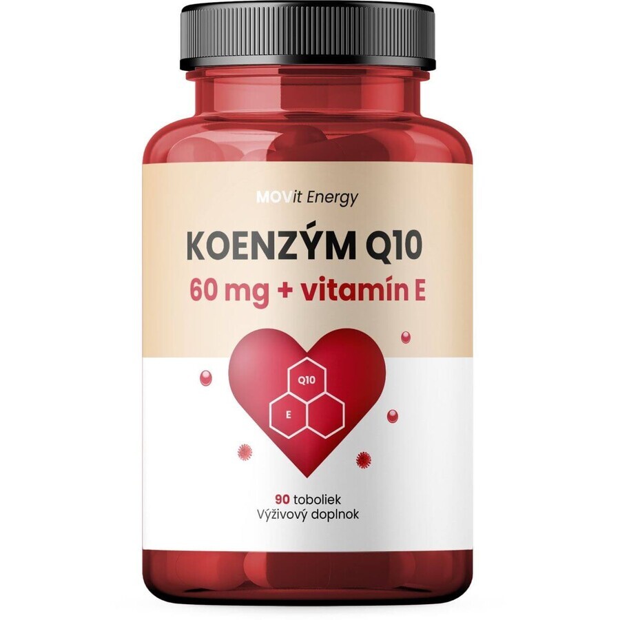 Movit Energy Coenzima Q10 60 mg + vitamina E 90 capsule