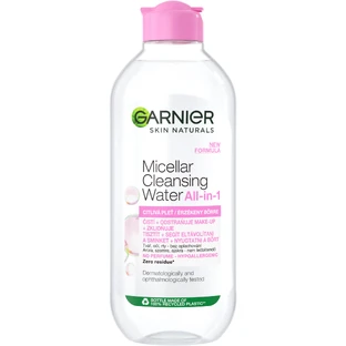 Garnier Skin Naturals 3-in-1 mizellares Reinigungswasser für empfindliche Haut, 400 ml