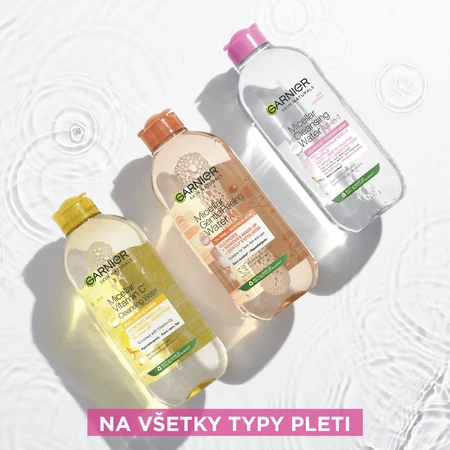 Garnier Skin Naturals 3-in-1 mizellares Reinigungswasser für empfindliche Haut, 400 ml