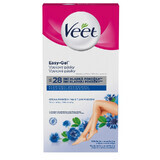 Depilatory strips for body sensitive skin, 12 pieces 2 napkins, Veet