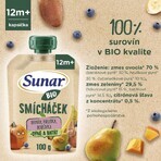 Sunar Capsula di frutta biologica Mista Banana, pera, zucca, patata dolce e mirtillo 100 g Sunar Capsula di frutta biologica Mista Banana, pera, zucca, patata dolce e mirtillo 100 g