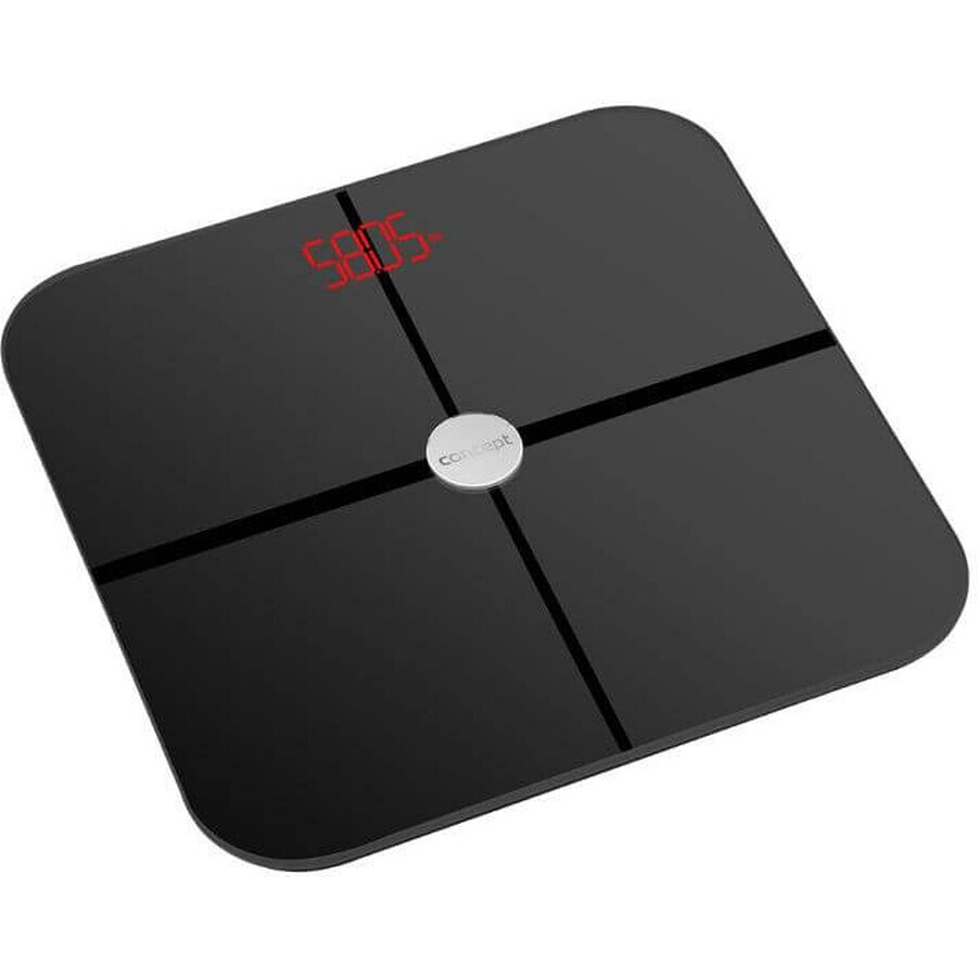 Concept Báscula de pesaje personal VO4011 diagnóstico 180kg negro