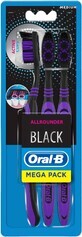 Periuță de dinți Oral-B Sensitive Black 3 buc