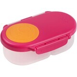 B. Snackdose Snack kleine Dose rosa/orange 350 ml