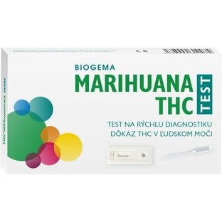 Test de marihuana Biogema THC para determinar la droga en orina