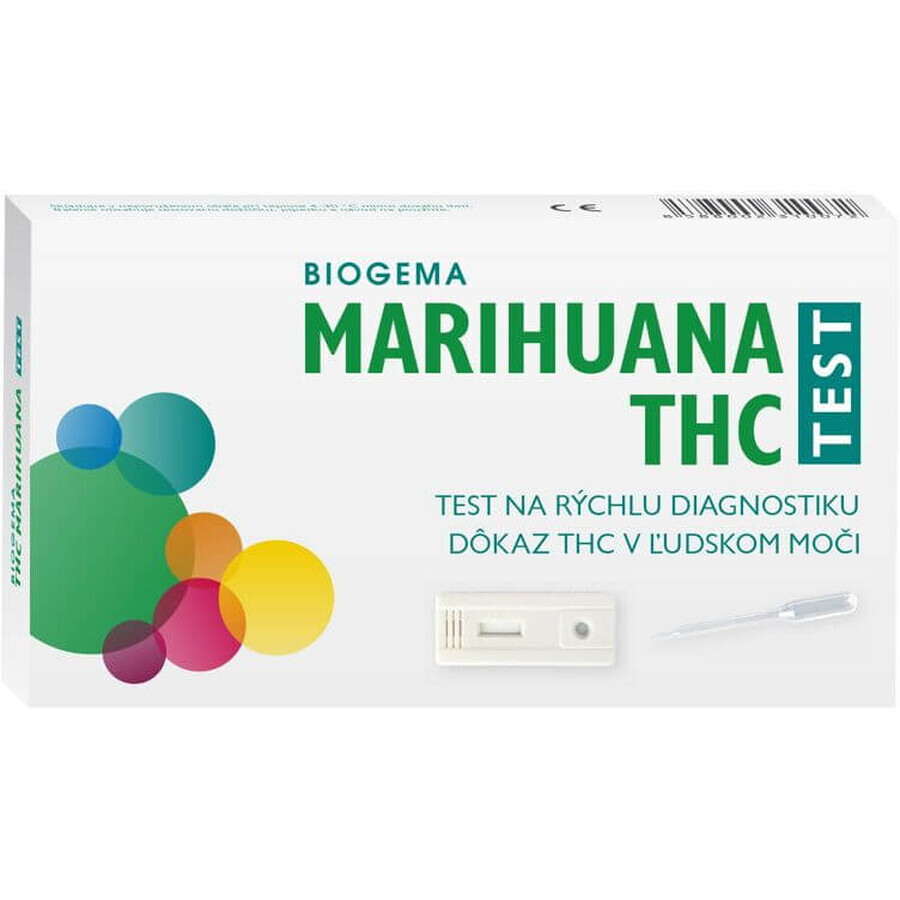 Biogema THC marihuanatest om de drug in urine te bepalen