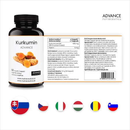 Advance Curcumin 60 gélules
