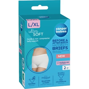 Canpol babies Braguitas de maternidad y postparto 2en1 L/XL 2 piezas