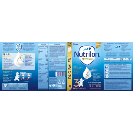 Nutrilon 3 Kleinkindermilch Säuglingsnahrungspulver 1000 g