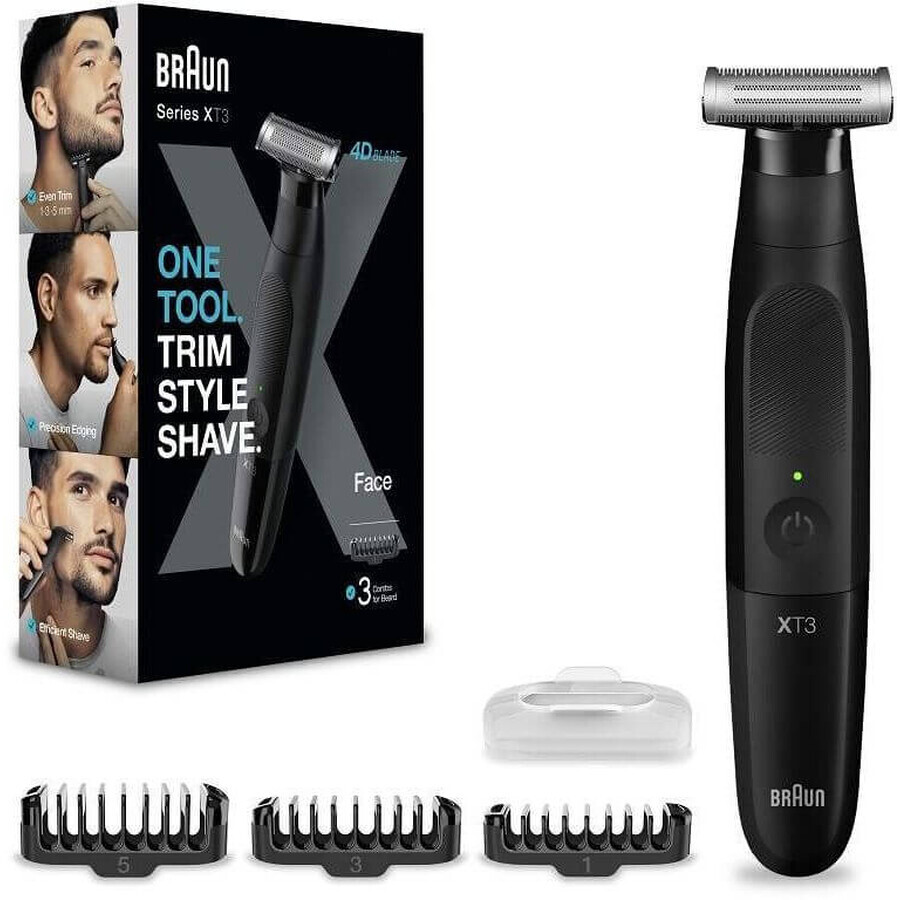 Braun Baardtrimmer X Series XT3100 voor gezichtshaar verwijderen