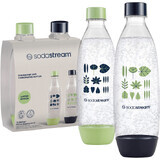 Sodastream Green/blue glass dishwasher dishwasher dishwasher fuse 2 pcs