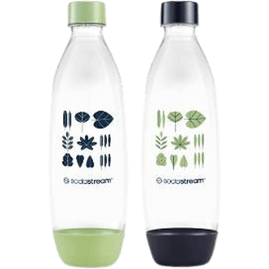 Sodastream Fitil sticlă verde/albastru pentru mașină de spălat vase 2 buc