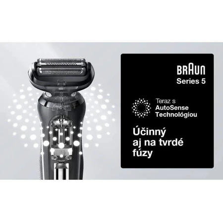 Braun Series 5 51-W1600s, Afeitadora eléctrica blanca