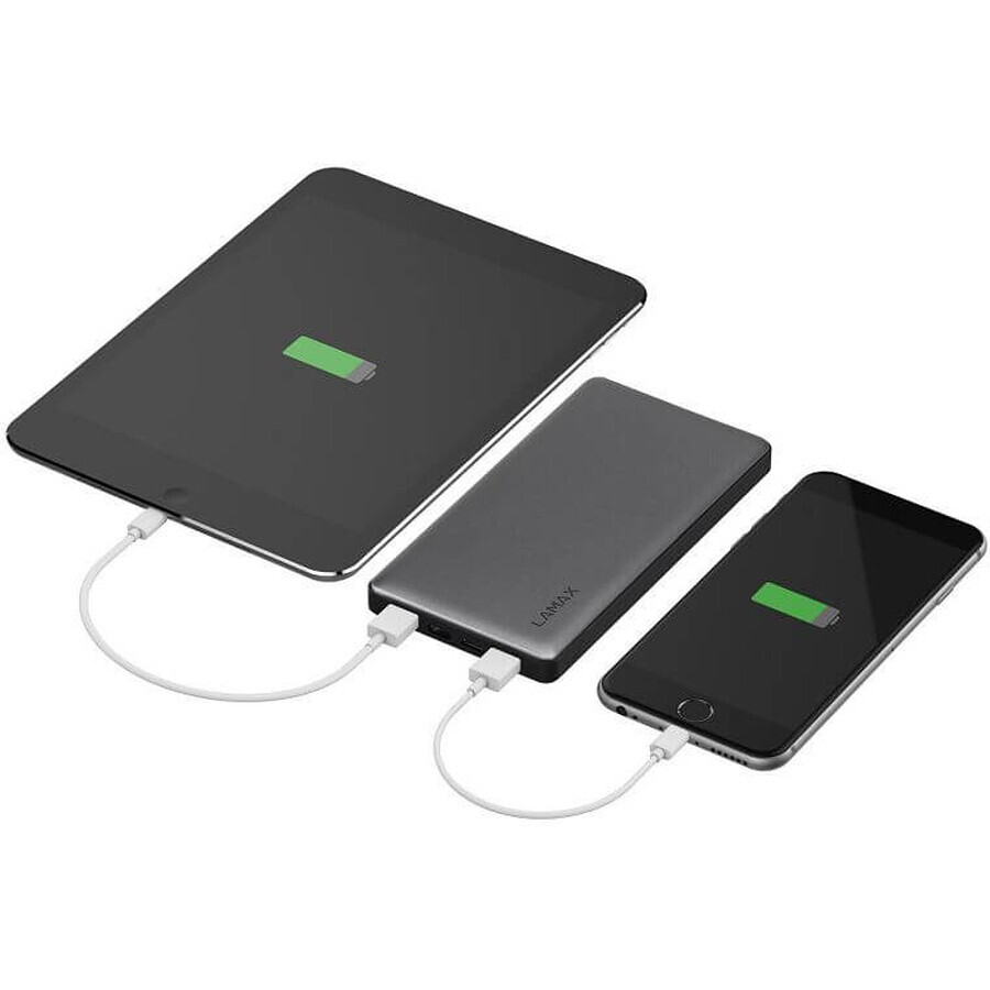 LAMAX 10000 mAh Quick Charge power bank
