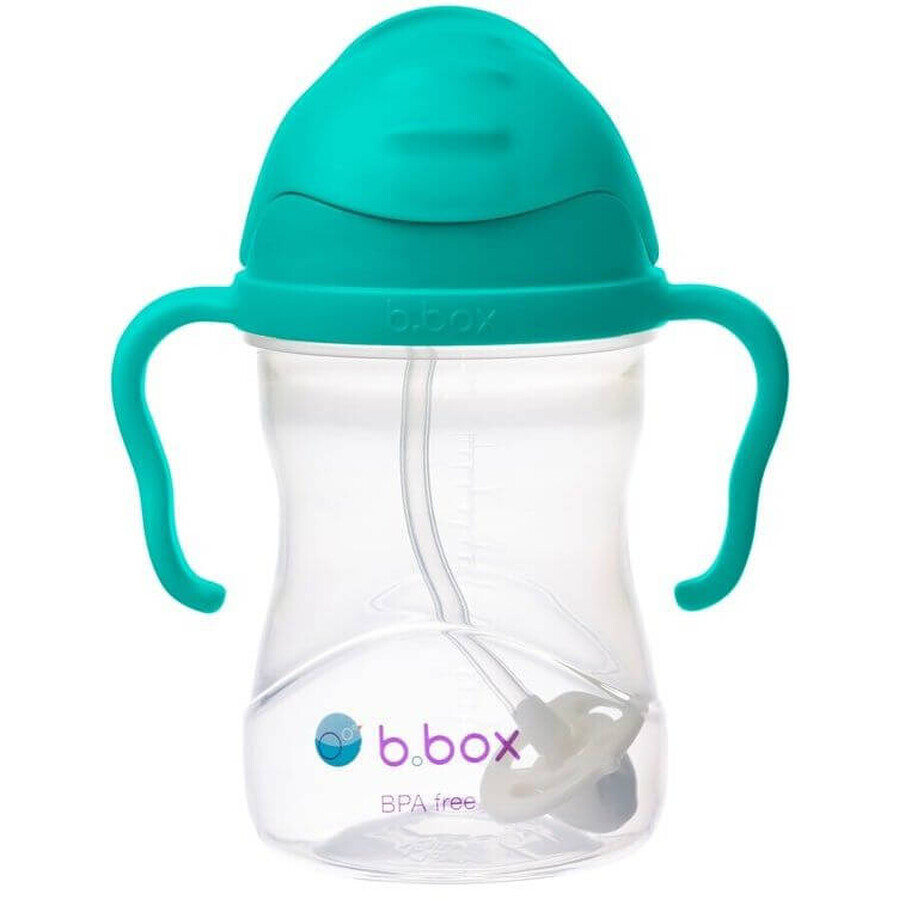 B. box Strohbecher - jadegrün 240 ml