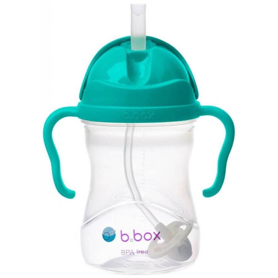 B. box Strohbecher - jadegrün 240 ml