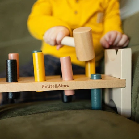 Petite&Mars Juguete de Madera - Big Bang Madera de Marte 12m+