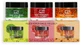 Revolution Skincare X Jake Jamie Jamie Fruity Mask Trio - sandía, papaya y kiwi 3 x 50 ml