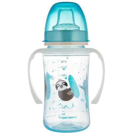 Canpol Baby Exotische Tiere Exotische Tiere Trainingsbecher blau 240 ml