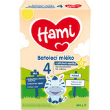 Hami 4 Leche para niños pequeños con sabor a vainilla procedente del Reino Unido. 24 meses 600 g