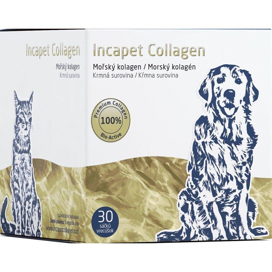 Inca Collagen Incapet Kollagenpulver in Beuteln 30 x 3 g