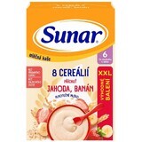 Sunar Gachas con 8 cereales fresas, plátano XXL 340 g