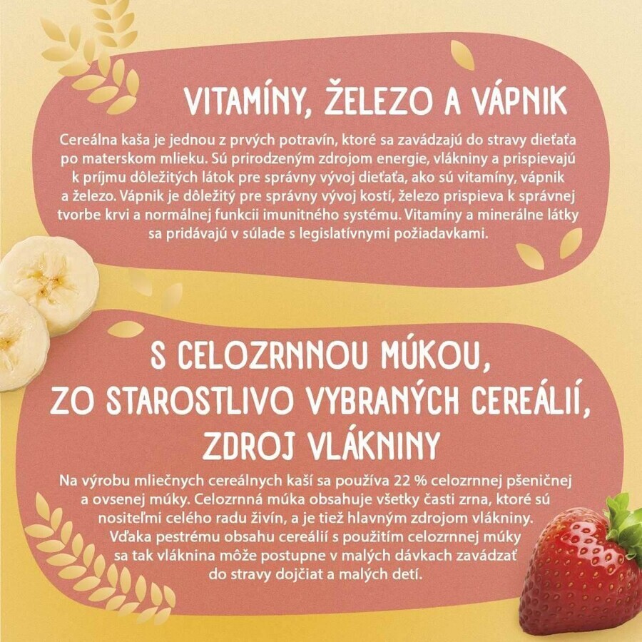 Sunar Gachas con 8 cereales fresas, plátano XXL 340 g
