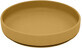 Petite&amp;Mars TAKE&amp;MATCH Piatto in silicone con ventosa Ocra intenso 6m+ 400 ml