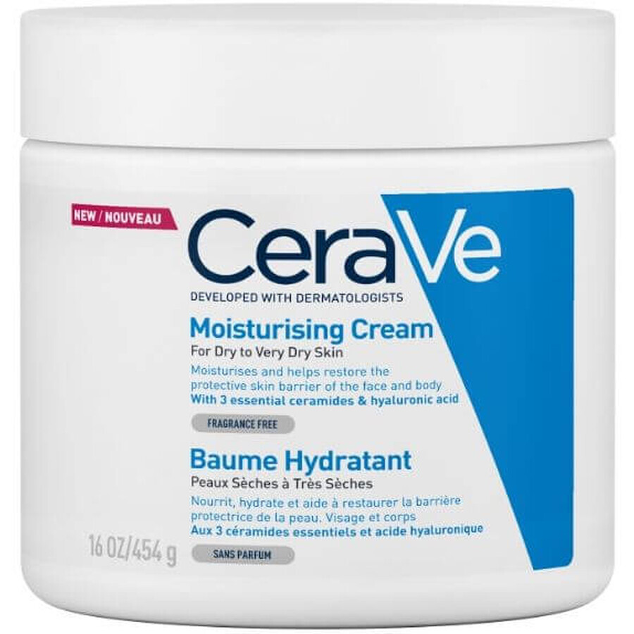Comprar CeraVe Crema hidratante para pieles secas a muy secas 454 g CeraVe Crema hidratante para pieles secas a muy secas 454 g