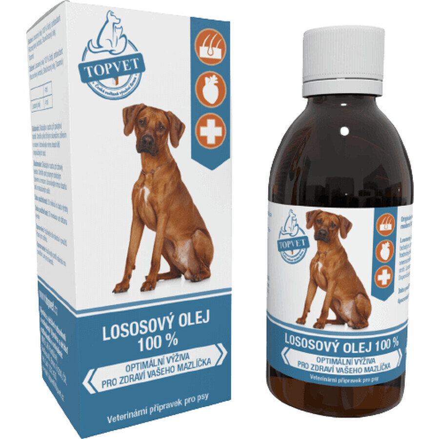 Topvet Lachsöl 100% 200 ml