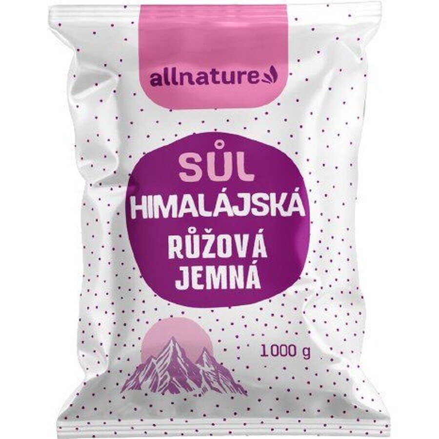 Cumpără Allnature Himalaya sare roz fină, 1000 g Allnature Himalaya sare roz fină, 1000 g