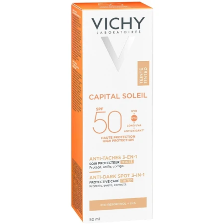 Vichy Capital Soleil ANTI-QUEMADURA SOLAR SPF 50+ R18 crema 50 ml