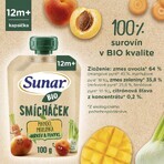 Sunar Bolsa de fruta ecológica de mango mixto, zanahoria, albaricoque e hinojo 100 g Sunar Bolsa de fruta ecológica de mango mixto, zanahoria, albaricoque e hinojo 100 g