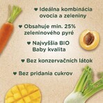 Sunar Bolsa de fruta ecológica de mango mixto, zanahoria, albaricoque e hinojo 100 g Sunar Bolsa de fruta ecológica de mango mixto, zanahoria, albaricoque e hinojo 100 g
