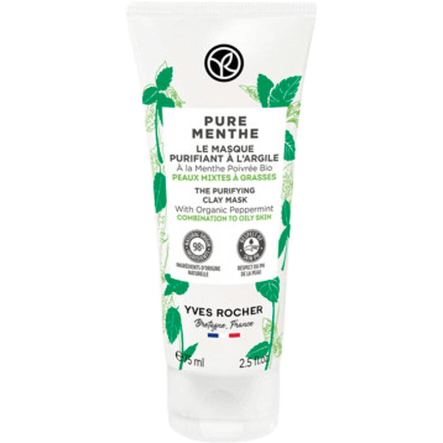 Yves Rocher Maschera all'argilla purificante 75 ml