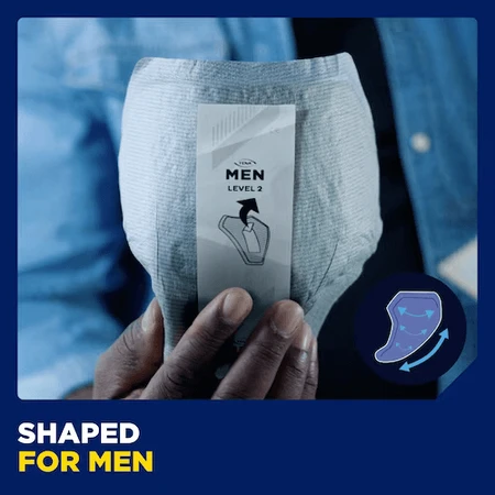 Tena Men Level 2 compresas para la incontinencia masculina 20 unidades