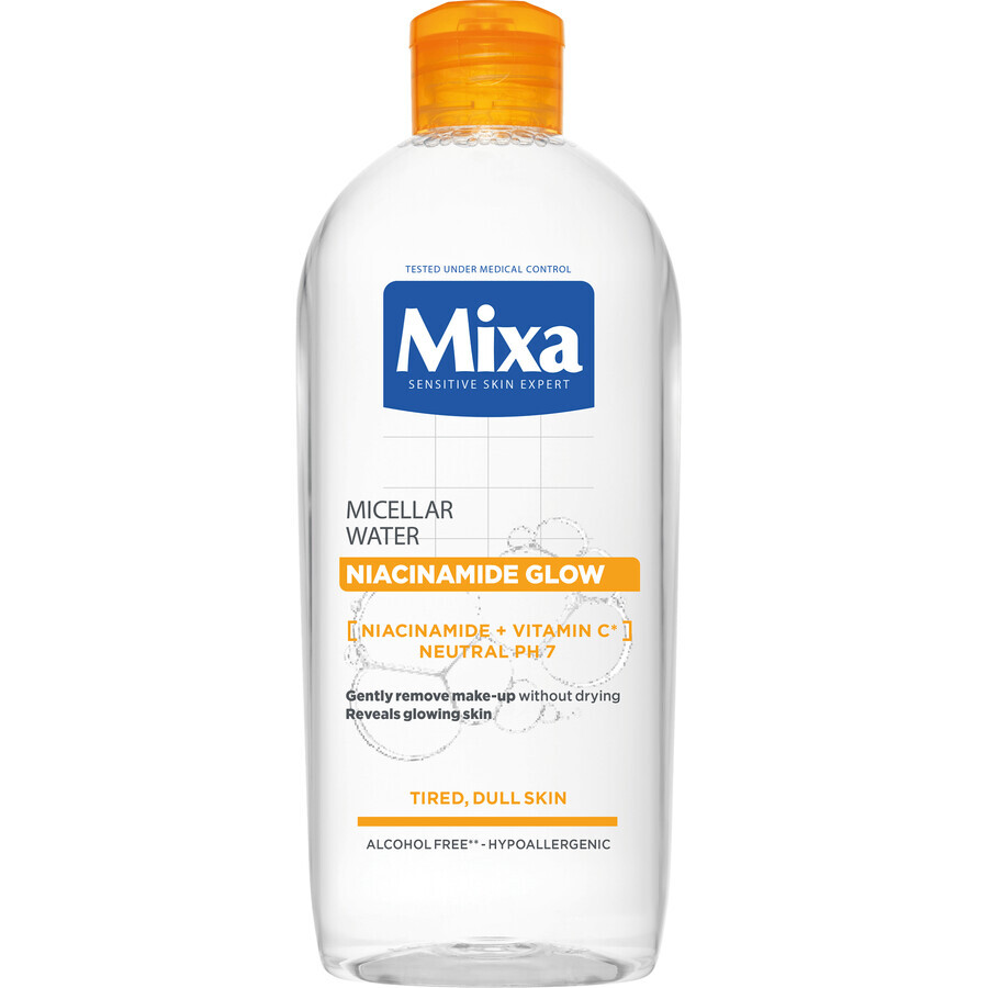 Cumpără Mixa Niacinamide Glow Apă micelară 400 ml Mixa Niacinamide Glow Apă micelară 400 ml