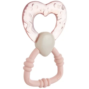 Mordedor refrescante Canpol bebé con sonajero varita mágica - rosa