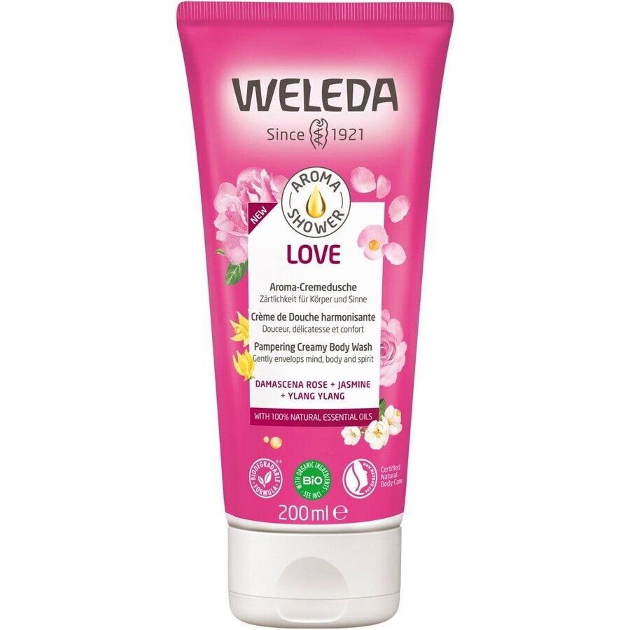 Cumpără Cremă de duș Weleda Aroma Shower Love 200 ml Cremă de duș Weleda Aroma Shower Love 200 ml