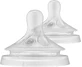 Philips Avent Suzetă Natural Response 2 Flux nou-născut 0m+ 2 buc