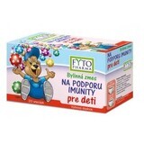 Fyto Pharma Mélange de plantes pour le soutien immunitaire des enfants, 20 x 1,5 g