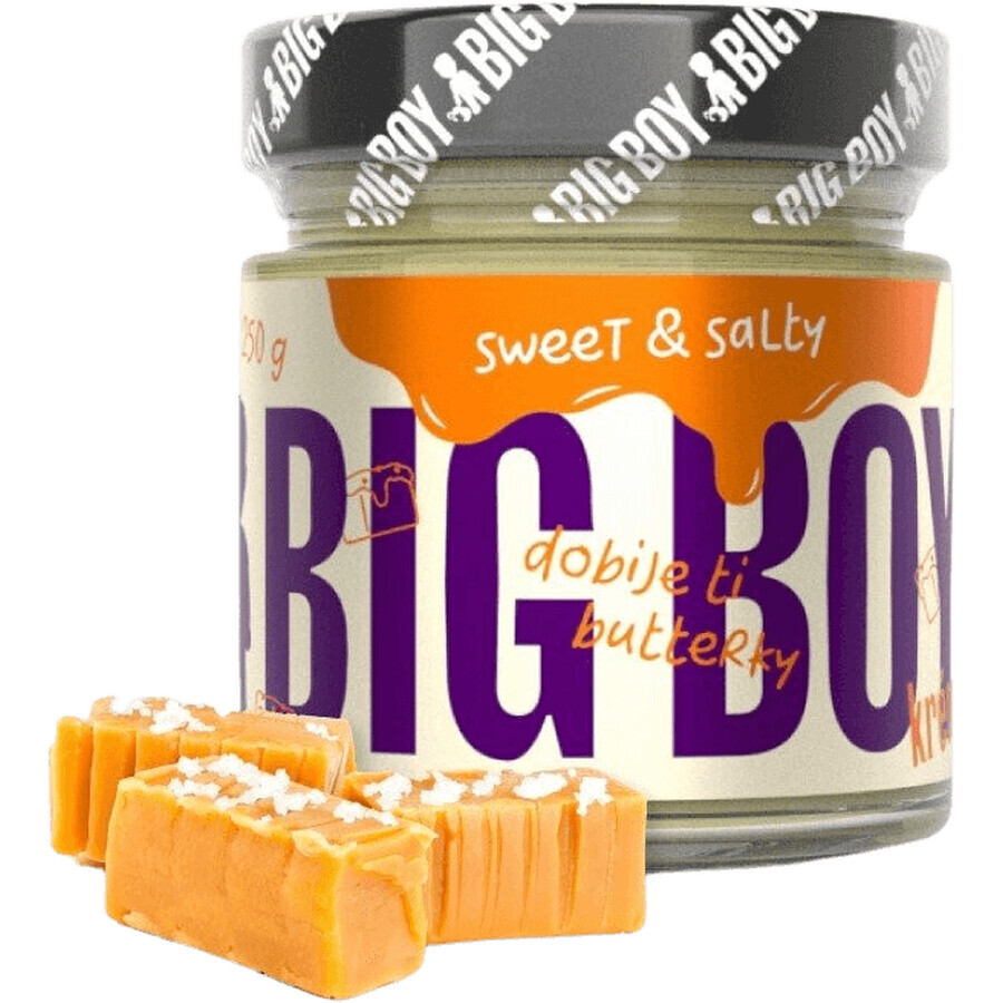 Big Boy Crème sucrée et salée au goût de caramel salé. 250 g