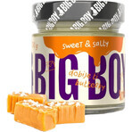 Big Boy Crème sucrée et salée au goût de caramel salé. 250 g Big Boy Crème sucrée et salée au goût de caramel salé. 250 g