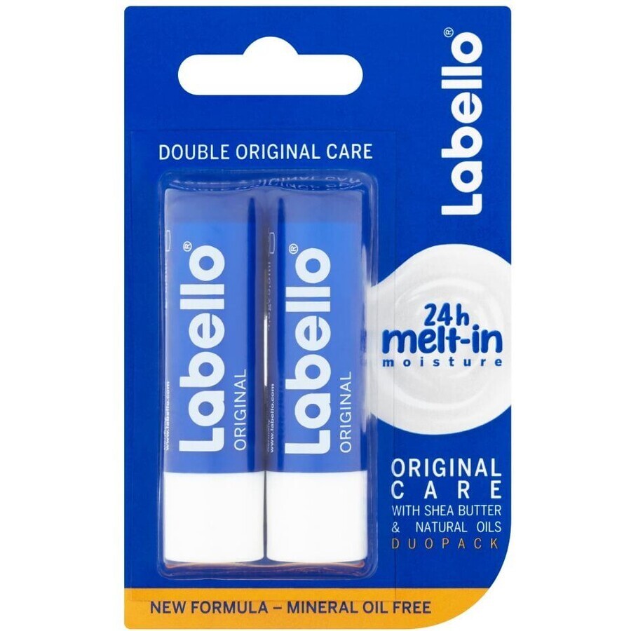 Labello Original Nourishing Lip Balm 2 x 4,8 g