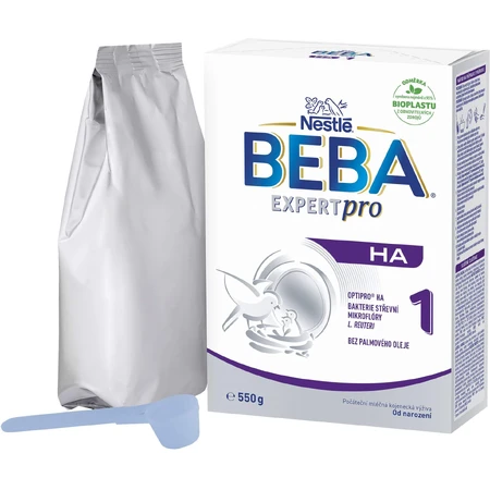 Nestlé Beba Expertpro HA 1, préparation pour nourrissons, dès la naissance, 550 g