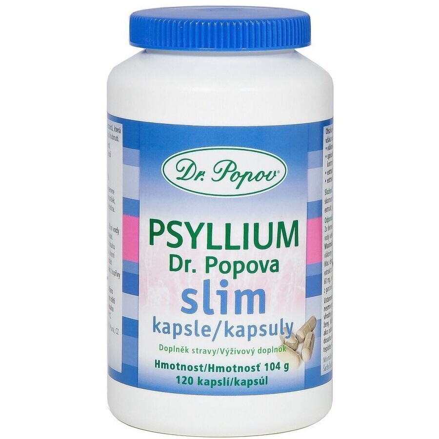 Dr. Popov Psyllium Slim 120 capsules