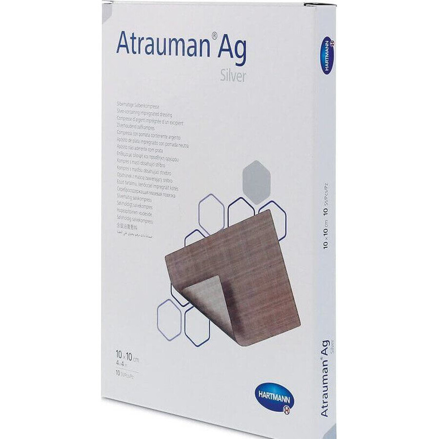 Buy Hartmann Atrauman AG sterile 10 x 10 cm 10 pcs Hartmann Atrauman AG sterile 10 x 10 cm 10 pcs