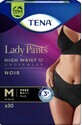 Tena Lady Pants Plus Noir Noir Medium Incontinence Briefs 30 pcs