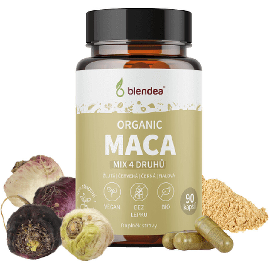 Cumpără Blendea BIO Maca 4 rădăcină Mix 90 capsule Blendea BIO Maca 4 rădăcină Mix 90 capsule