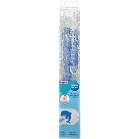 Canpol baby's Antislip badmat LOVE&SEA blauw, 1 st